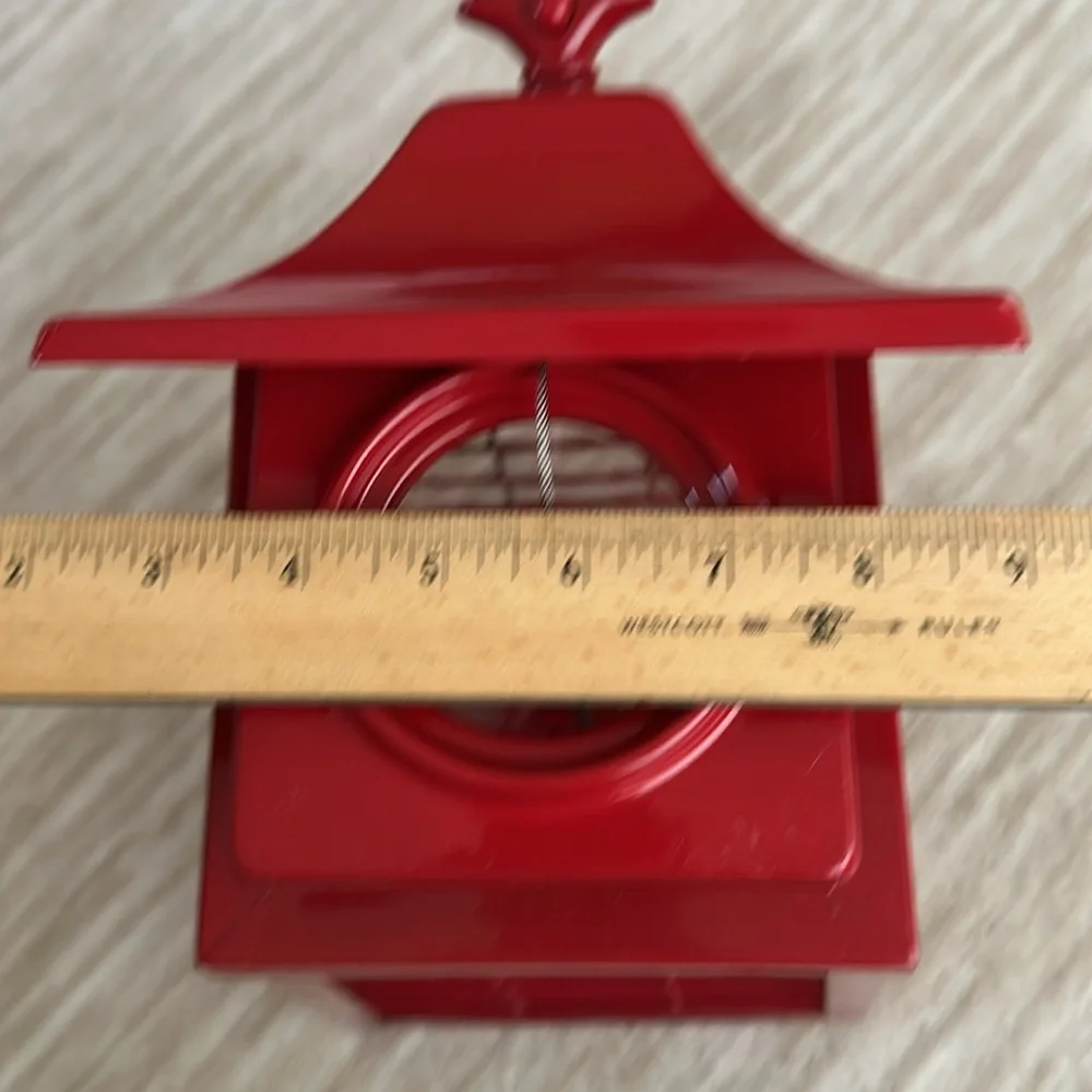 Hiatt Manufacturing Large Lighthouse Lantern Bird Feeder (50125) Red - Picture 16 of 16
